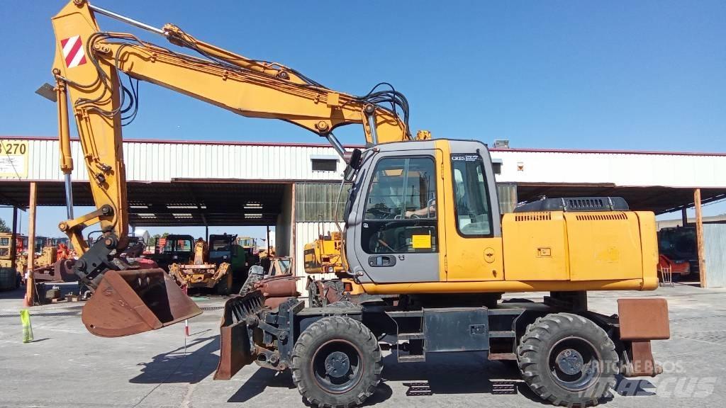 Hitachi ZX 180 W Pyöräkaivukoneet