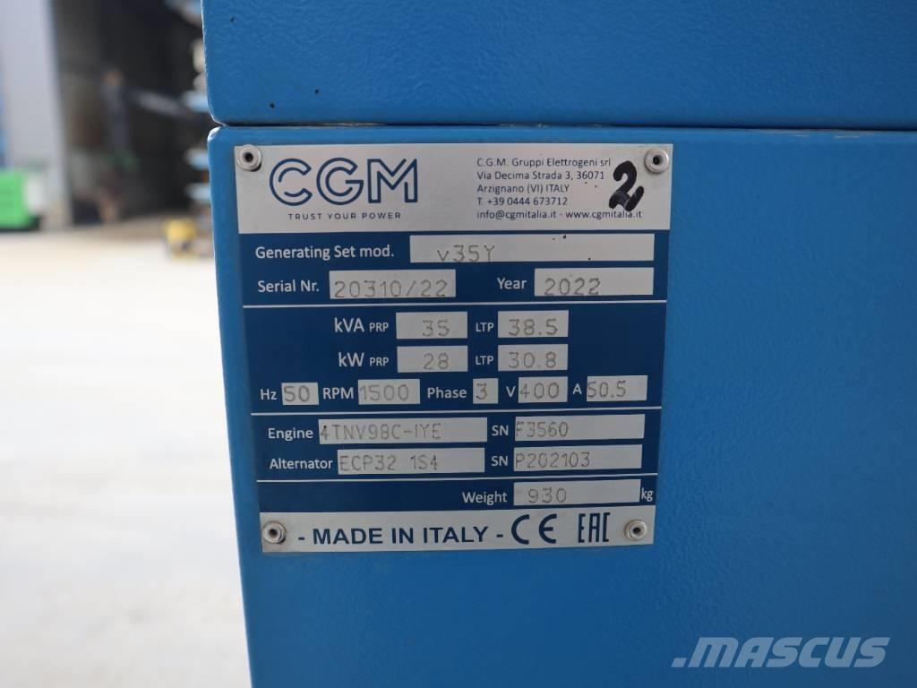 CGM V35Y Dieselgeneraattorit