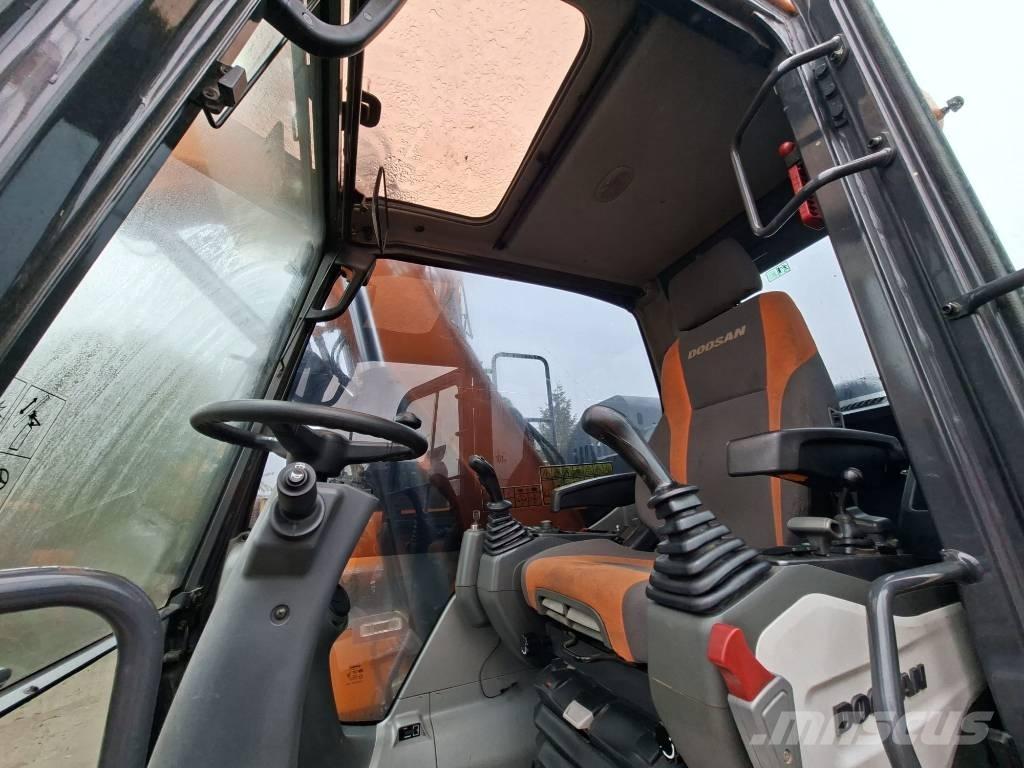 Doosan DX 165 W-5 Pyöräkaivukoneet