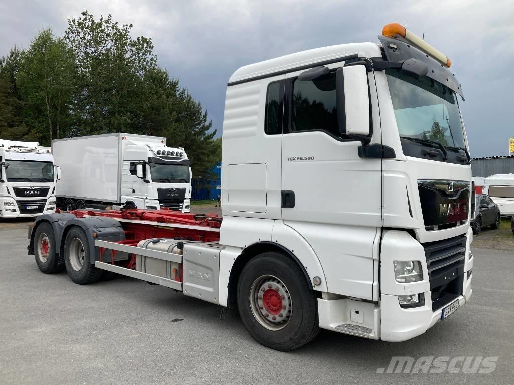 MAN TGX 26.500 6X2 Koukkulava kuorma-autot