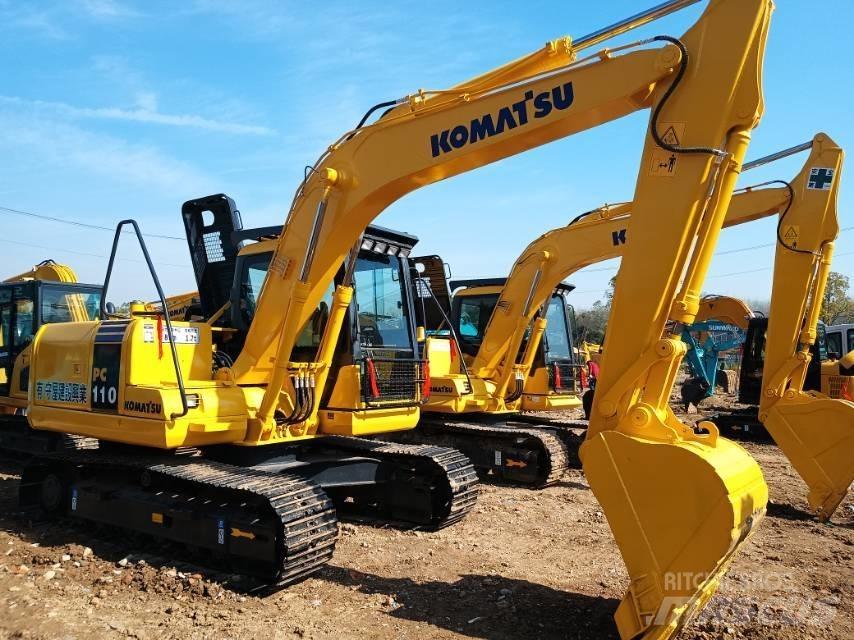Komatsu PC110 Midikaivukoneet 7t - 12t
