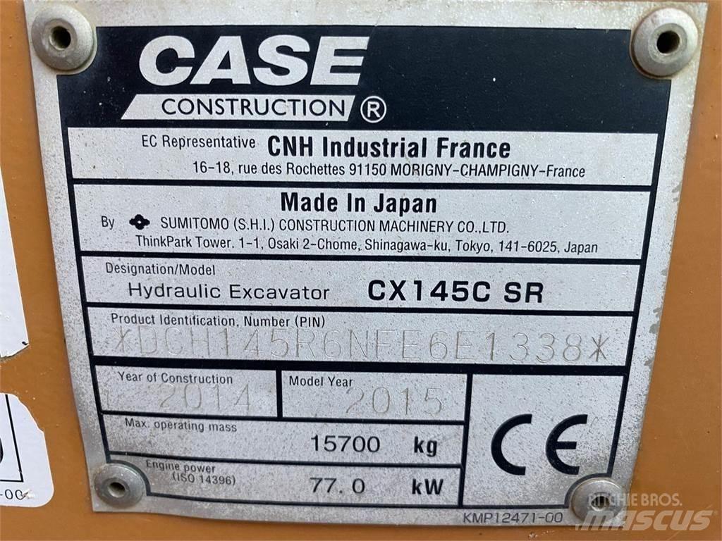 CASE CX145C Telakaivukoneet