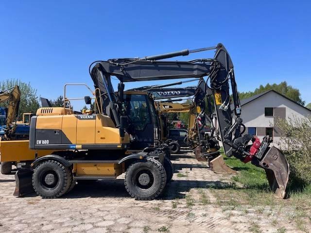 Volvo EW 160 D Pyöräkaivukoneet