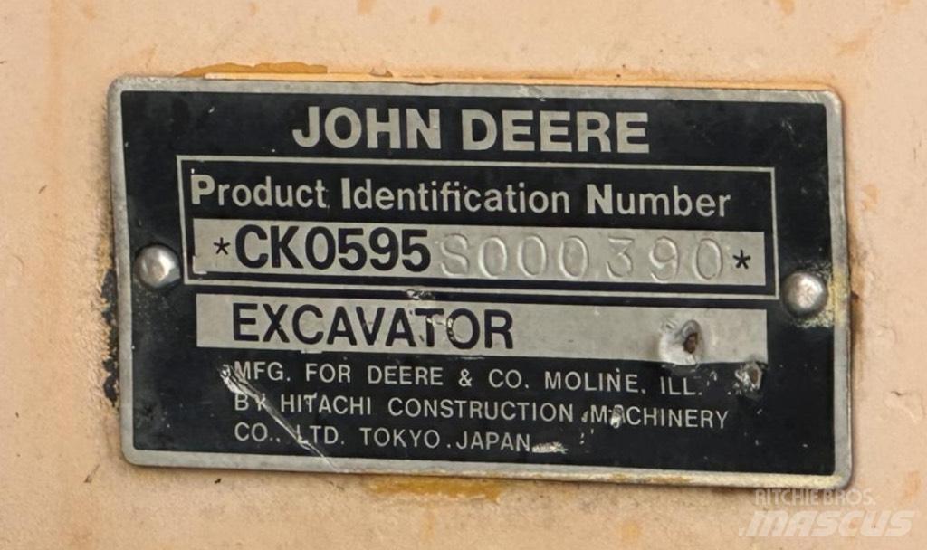 John Deere 595 Pyöräkaivukoneet