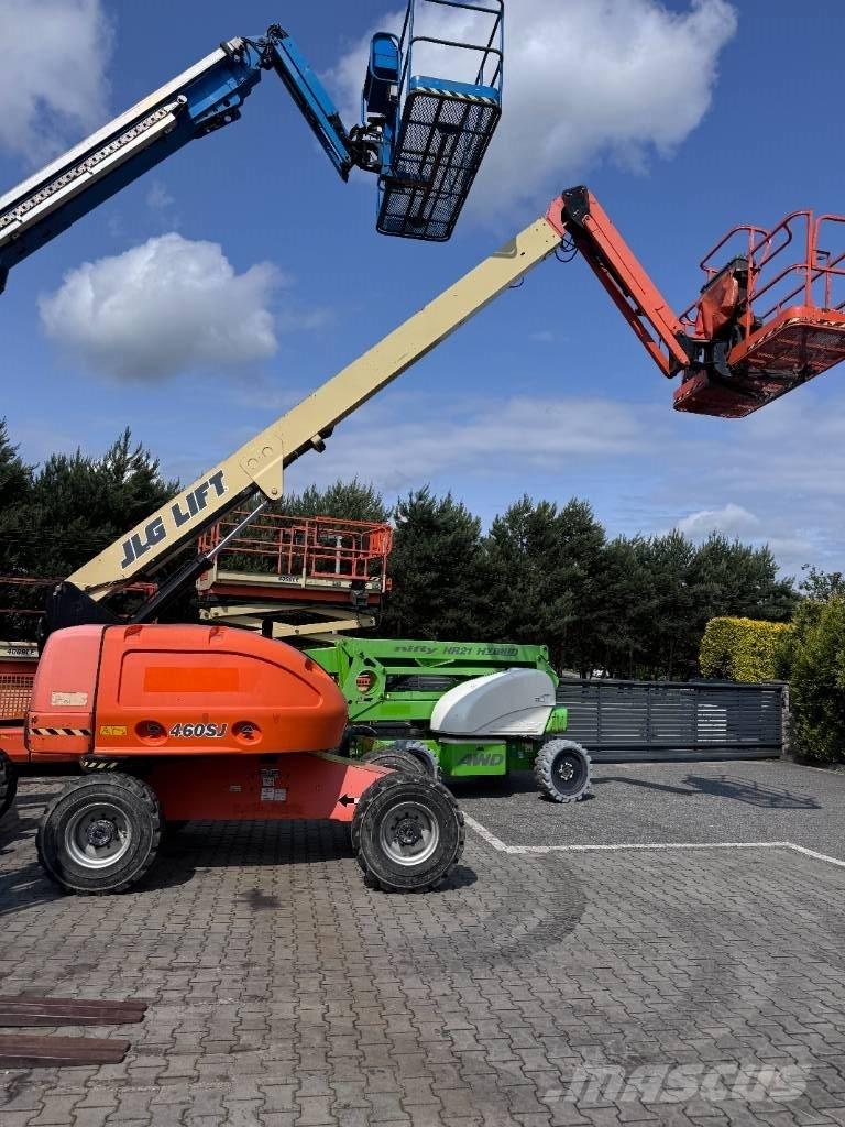 JLG 460 SJ Teleskooppipuominostimet