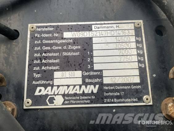 Dammann DT 5000 Itsekulkevat ruiskut