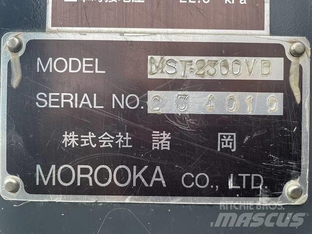 Morooka MST-2300VD Teladumpperit