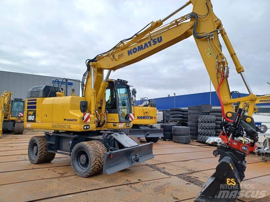 Komatsu PW180-11E0 Pyöräkaivukoneet