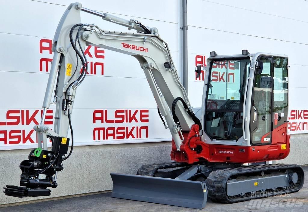 Takeuchi TB 260 Minikaivukoneet < 7t