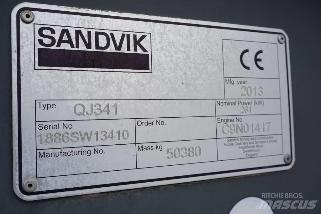 Sandvik QJ 341 Mobiilimurskaimet