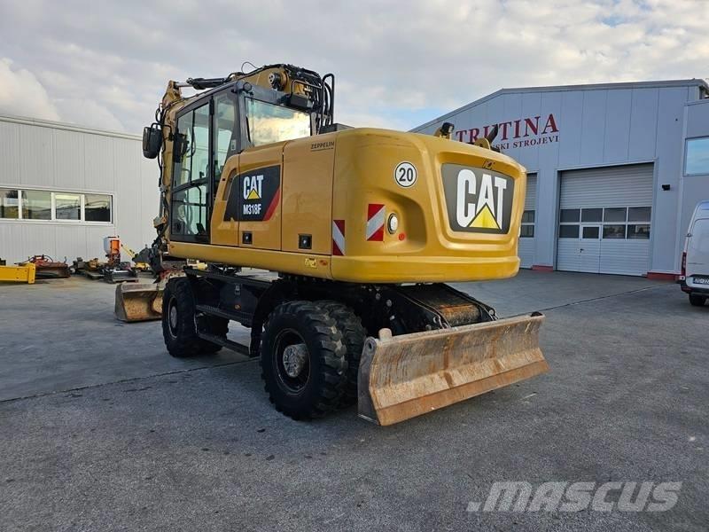 CAT M 318 F Pyöräkaivukoneet