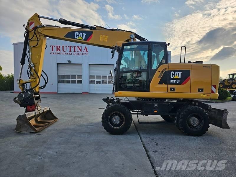 CAT M 318 F Pyöräkaivukoneet
