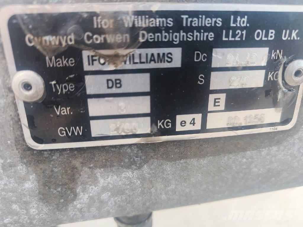 Ifor Williams GX 84 Muut perävaunut