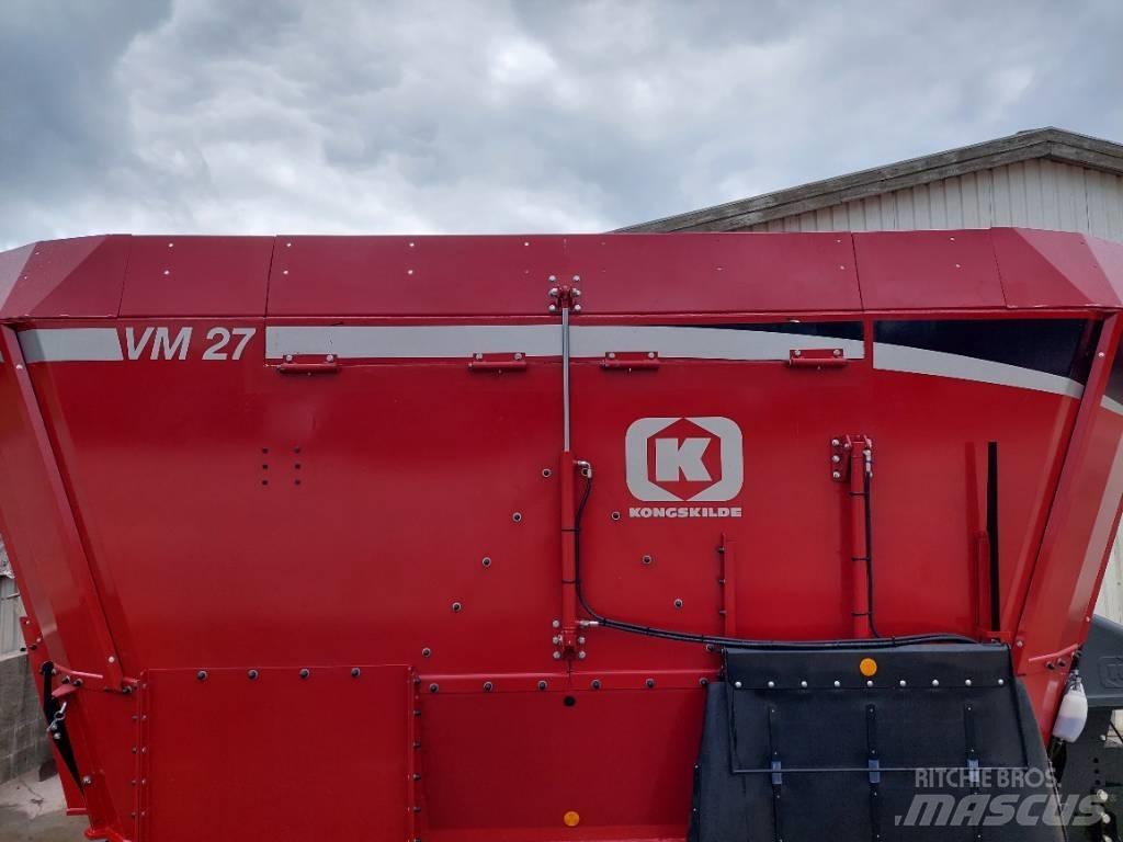 Kongskilde VM27 Rehuvaunut