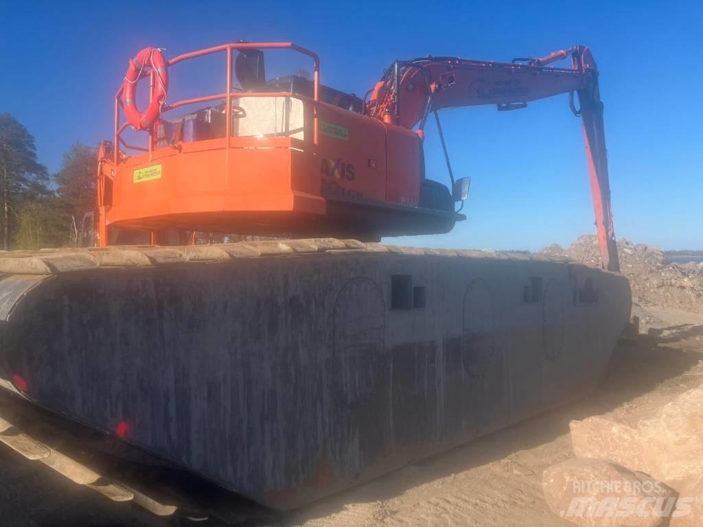 Hitachi ZX 130LCN Amfibio-kaivinkoneet