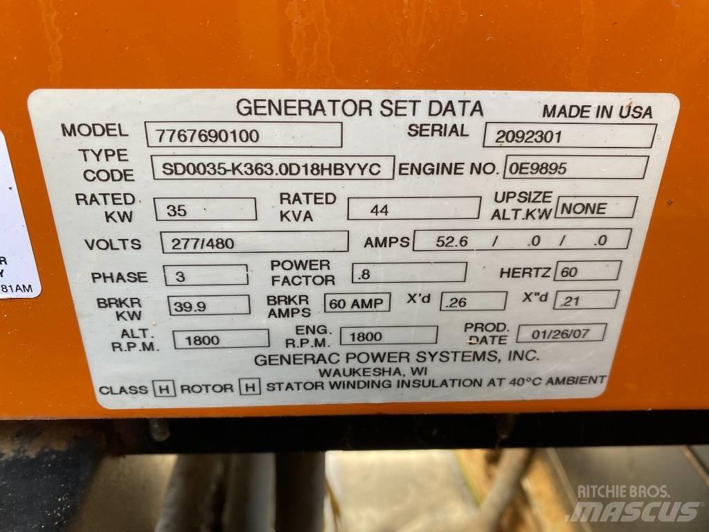 Generac 35 KW Dieselgeneraattorit