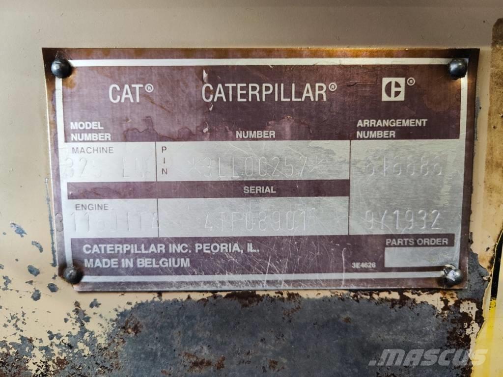CAT 325 LN Telakaivukoneet