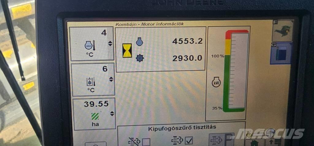 John Deere T 550 Leikkuupuimurit