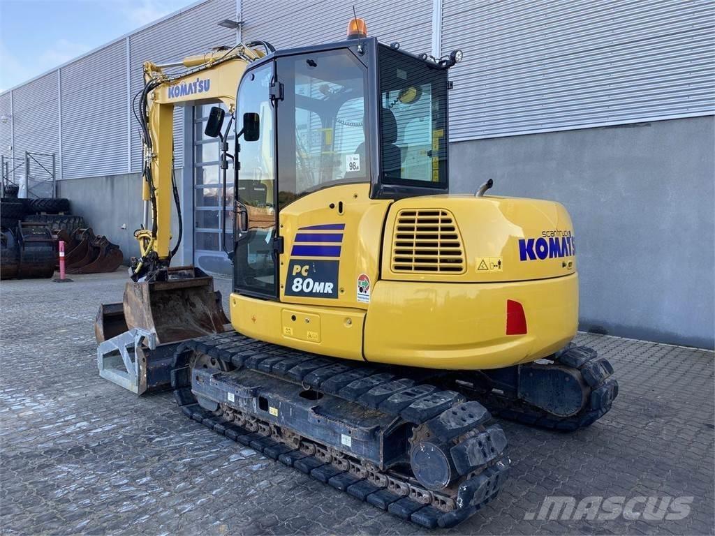 Komatsu PC80MR-5EO Pyöräkaivukoneet