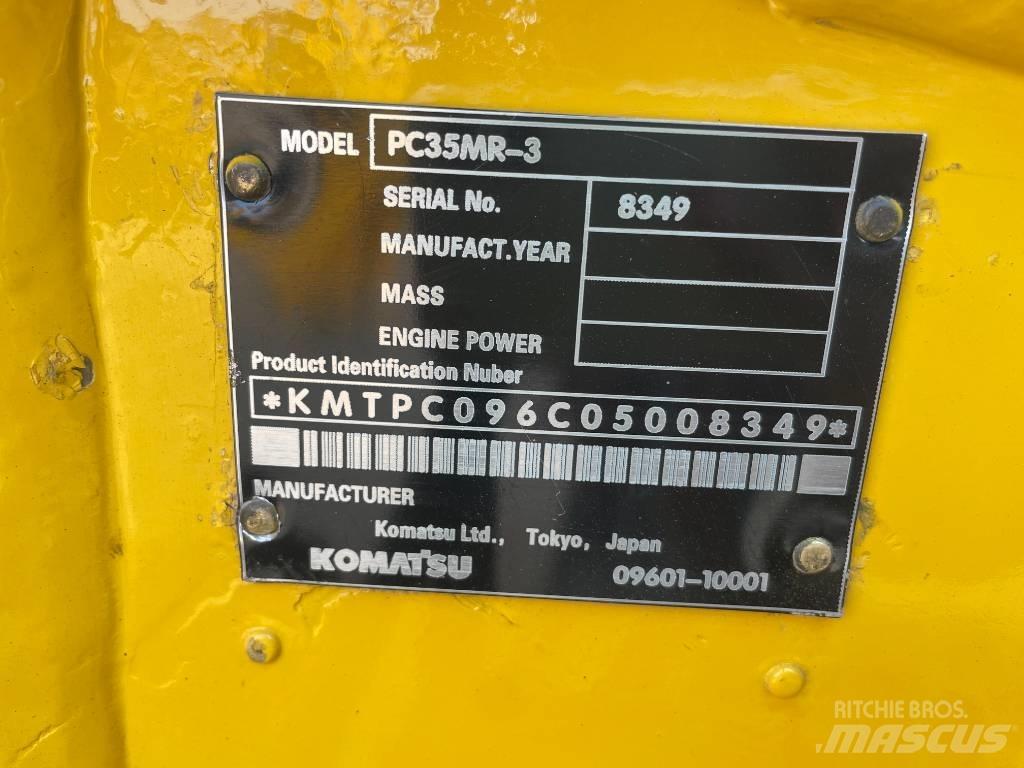Komatsu PC 35 Minikaivukoneet < 7t