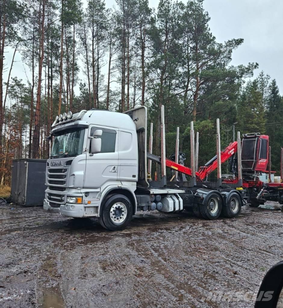 Scania R 730 Puuautot