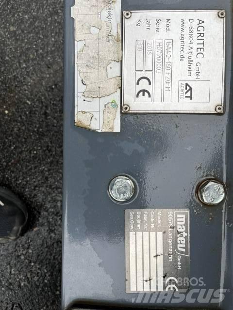 Matev GA40-160FZ0FM Pyörillä varustetut leikkurit