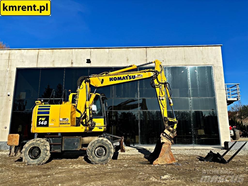 Komatsu PW 148 Pyöräkaivukoneet