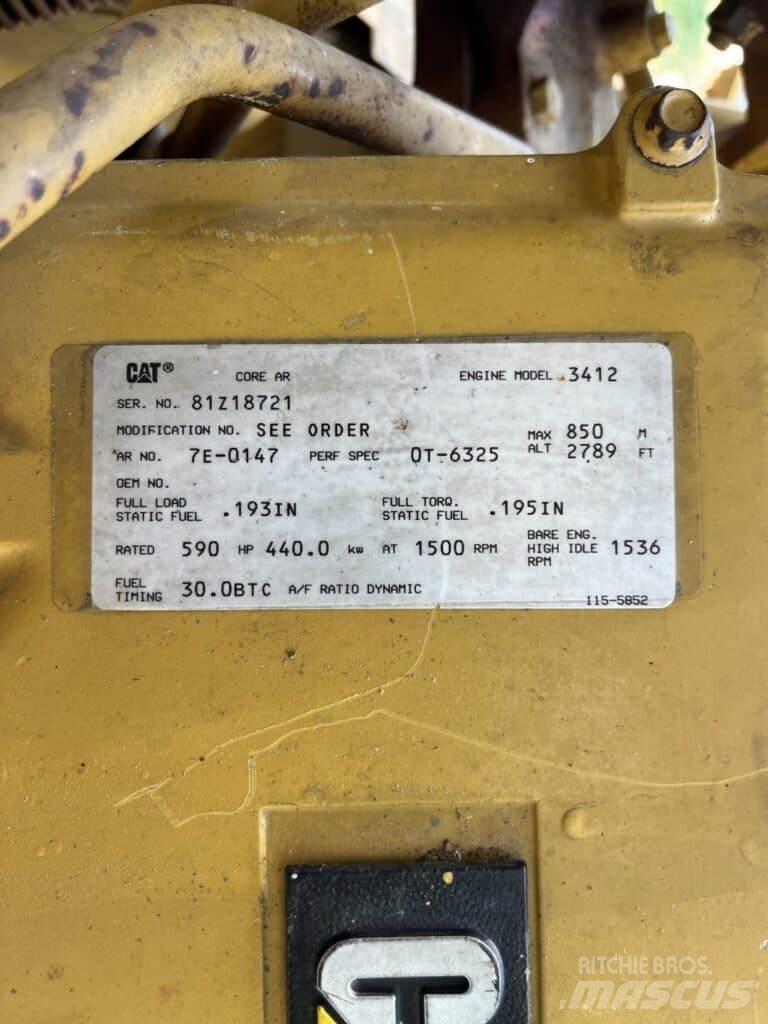 CAT 3412 Dieselgeneraattorit