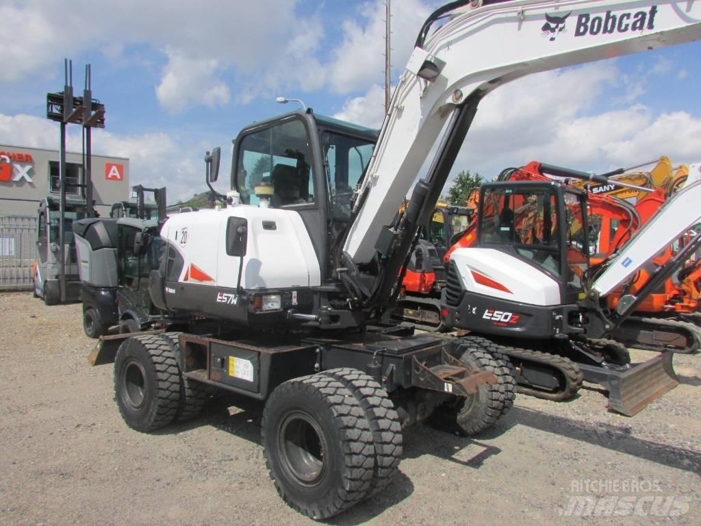 Bobcat E 57 W Pyöräkaivukoneet