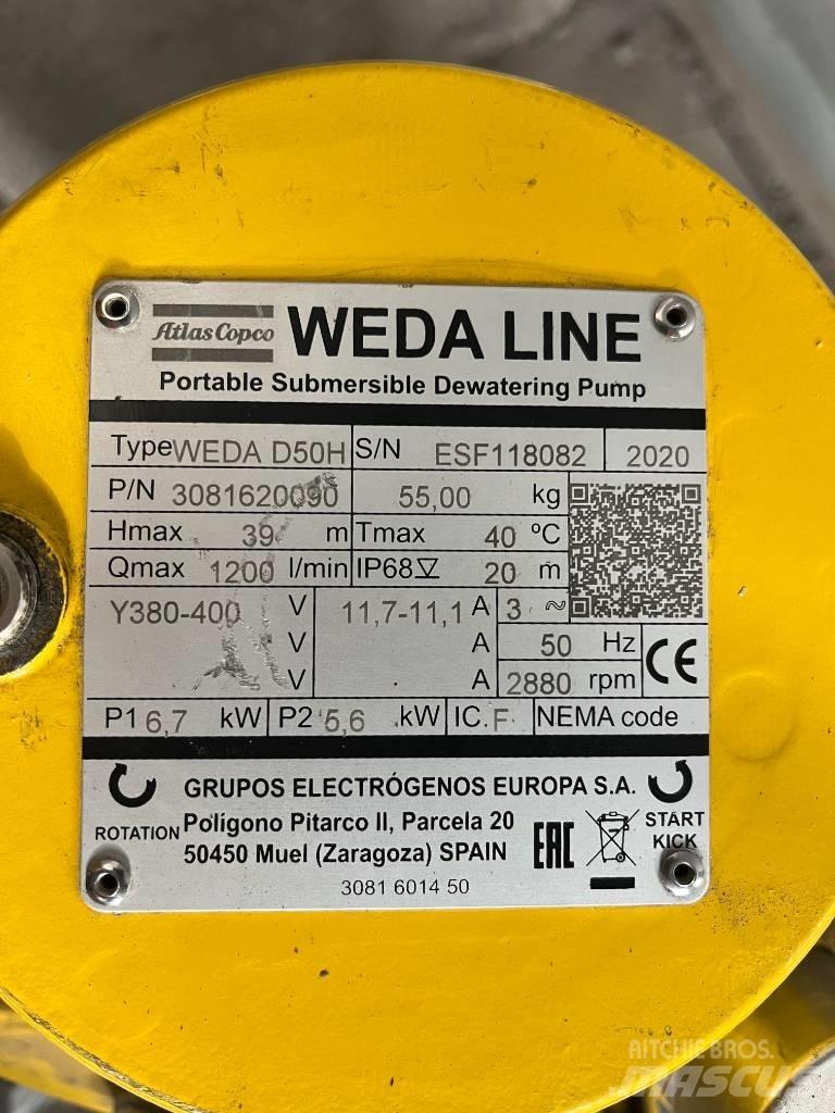 Atlas Copco Weda D50 Vesipumput