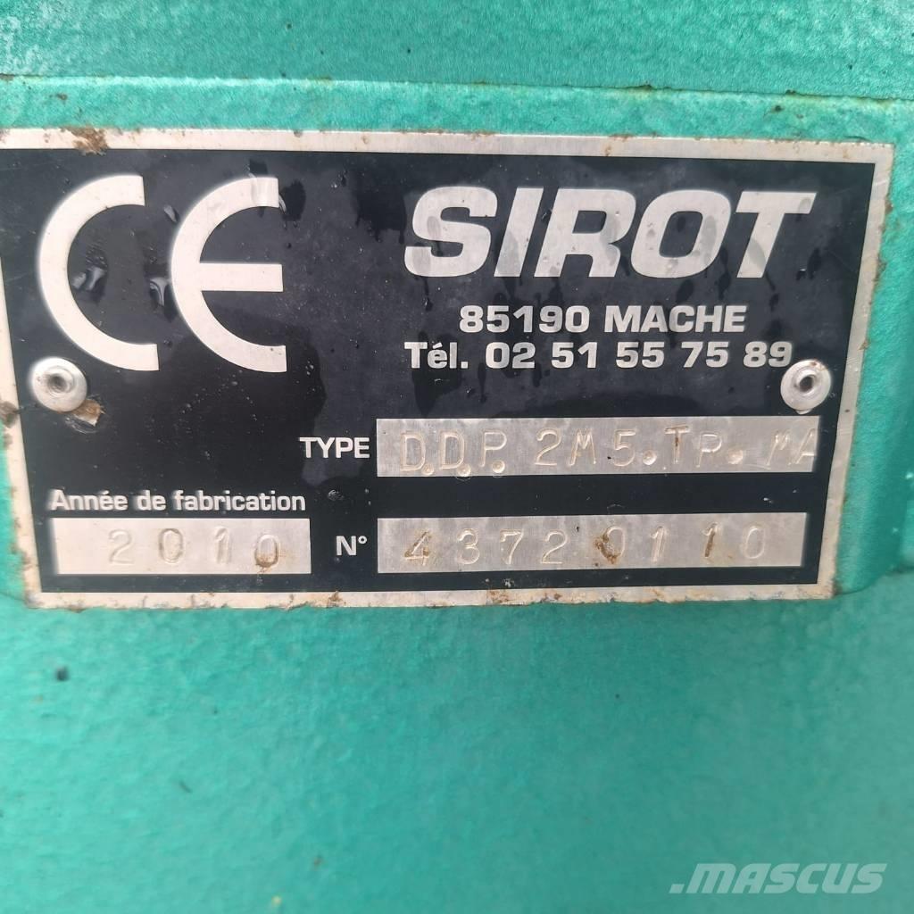  sirot ddp 2.50 Säiliörehun purkulaitteet