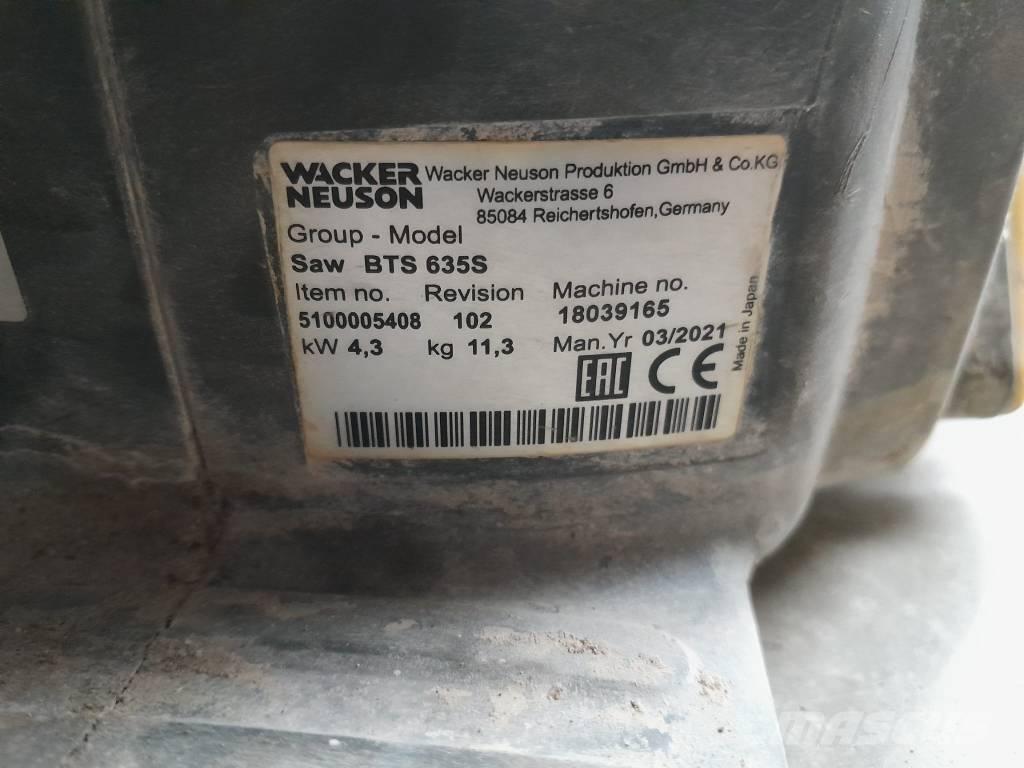 Wacker Neuson BFS635 Kivisahat