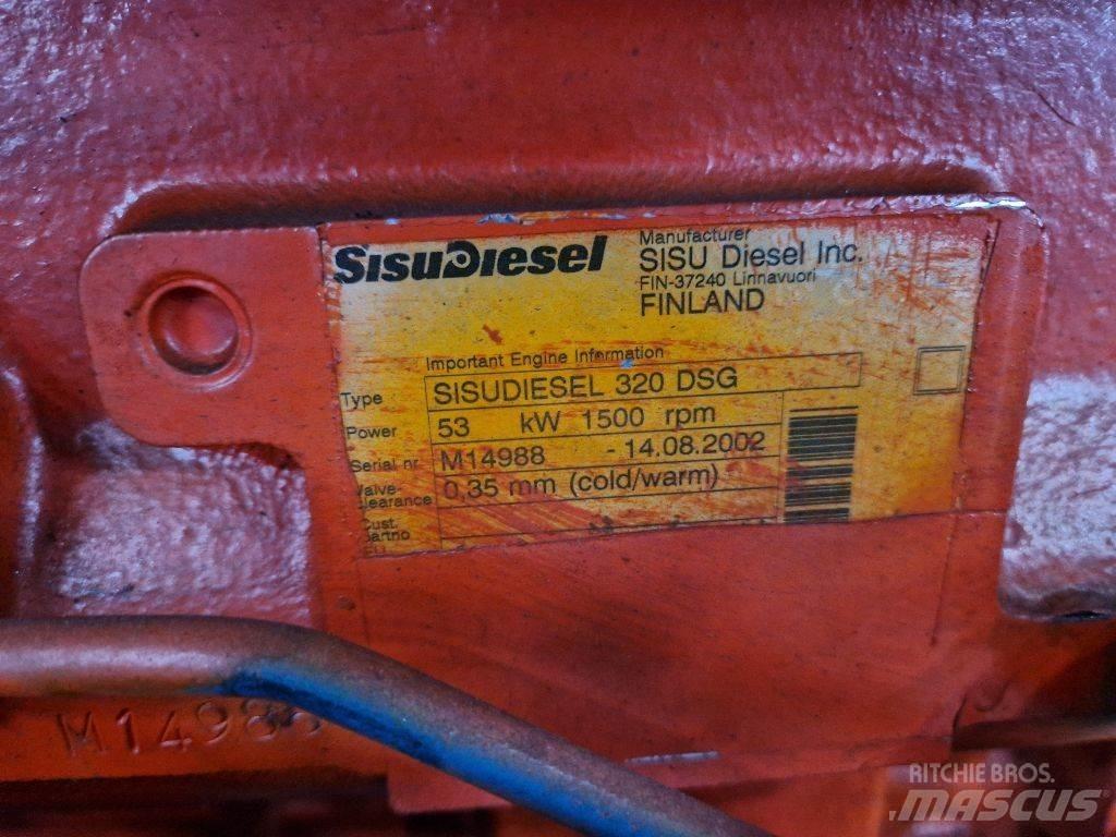  SISUDIESEL 320 DSG Dieselgeneraattorit