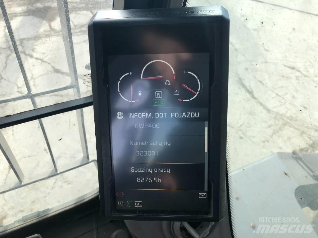 Volvo EW240EMH Jätteenkäsittelijät