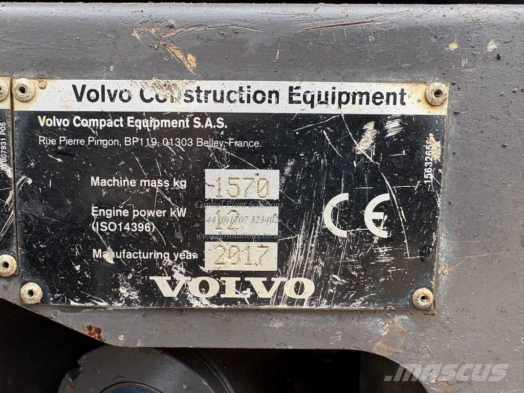 Volvo EC 15 D Minikaivukoneet < 7t