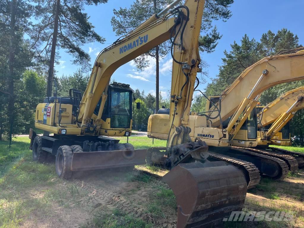 Komatsu PW 160-7 Pyöräkaivukoneet