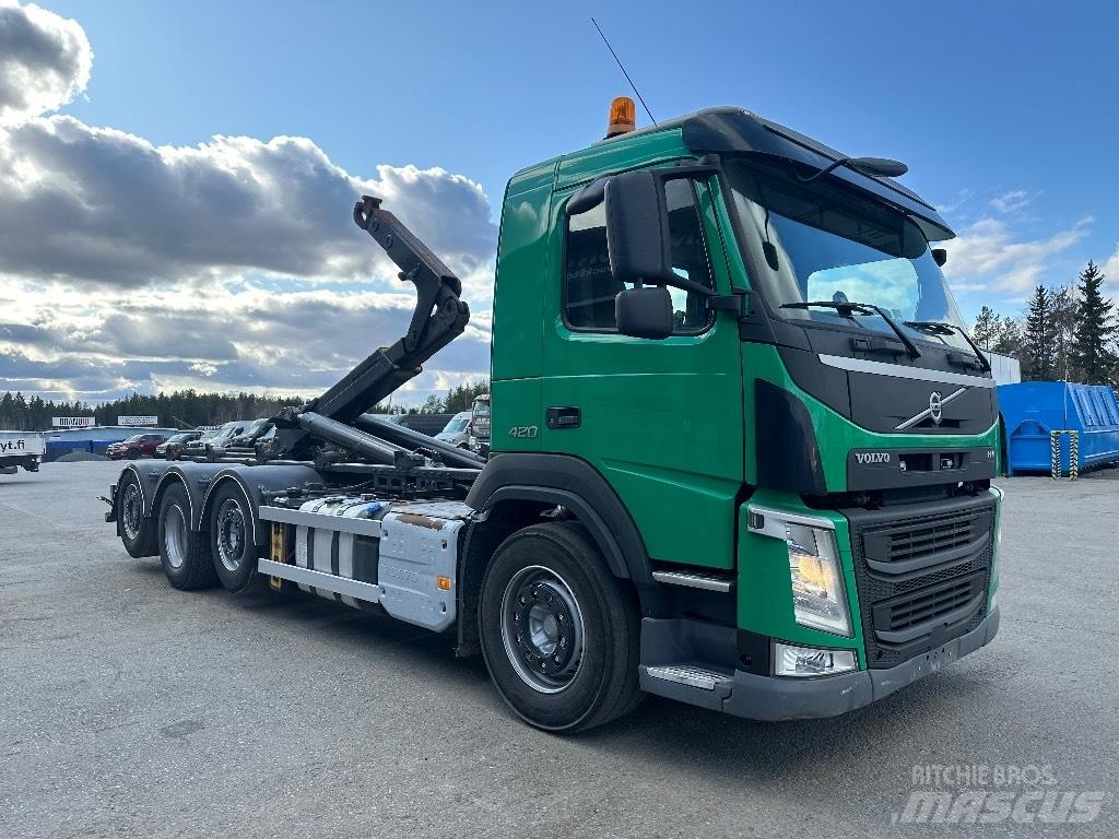 Volvo FM 420 8x2/4 Koukkulava kuorma-autot