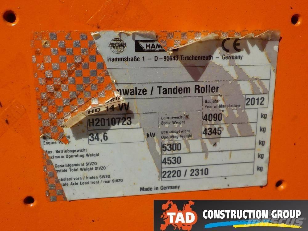 Hamm HD 14 Tandemjyrät