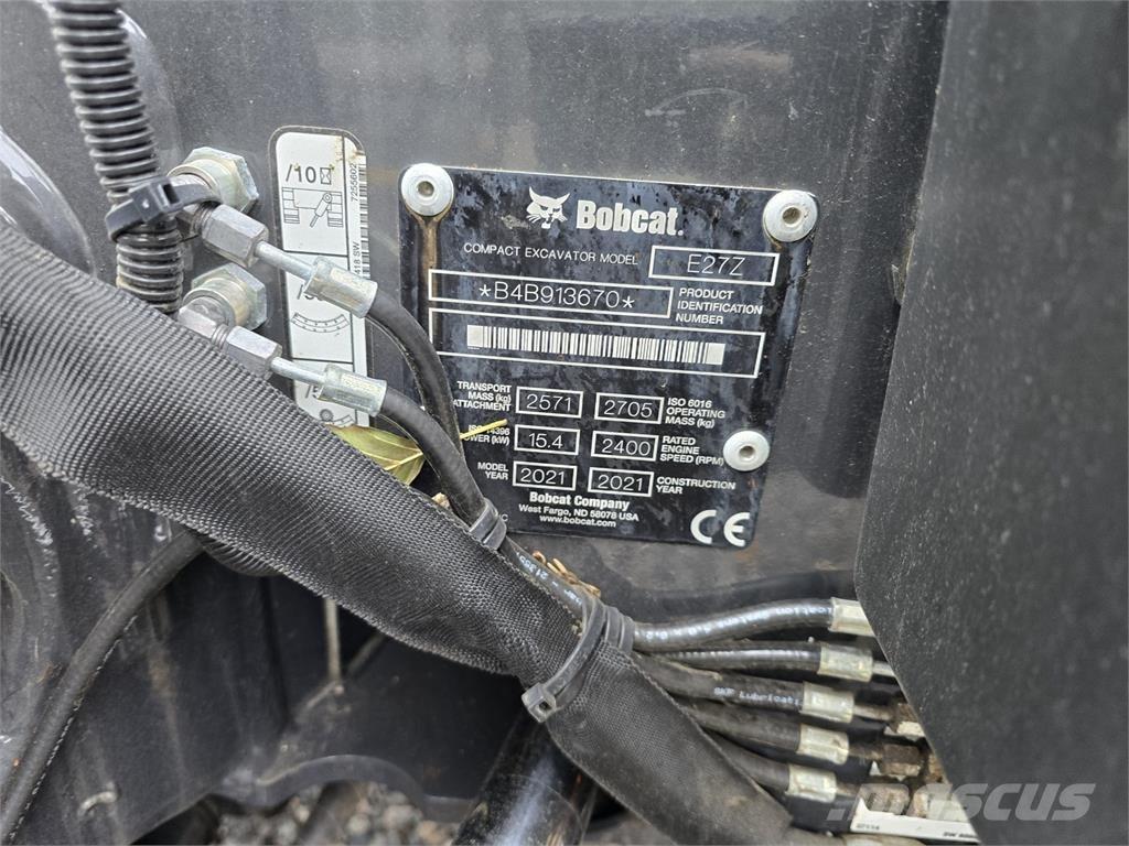 Bobcat E27z Minikaivukoneet < 7t