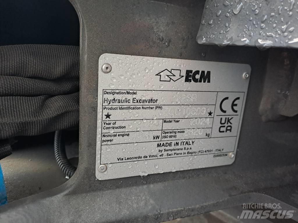 ECM 22 SR Minikaivukoneet < 7t