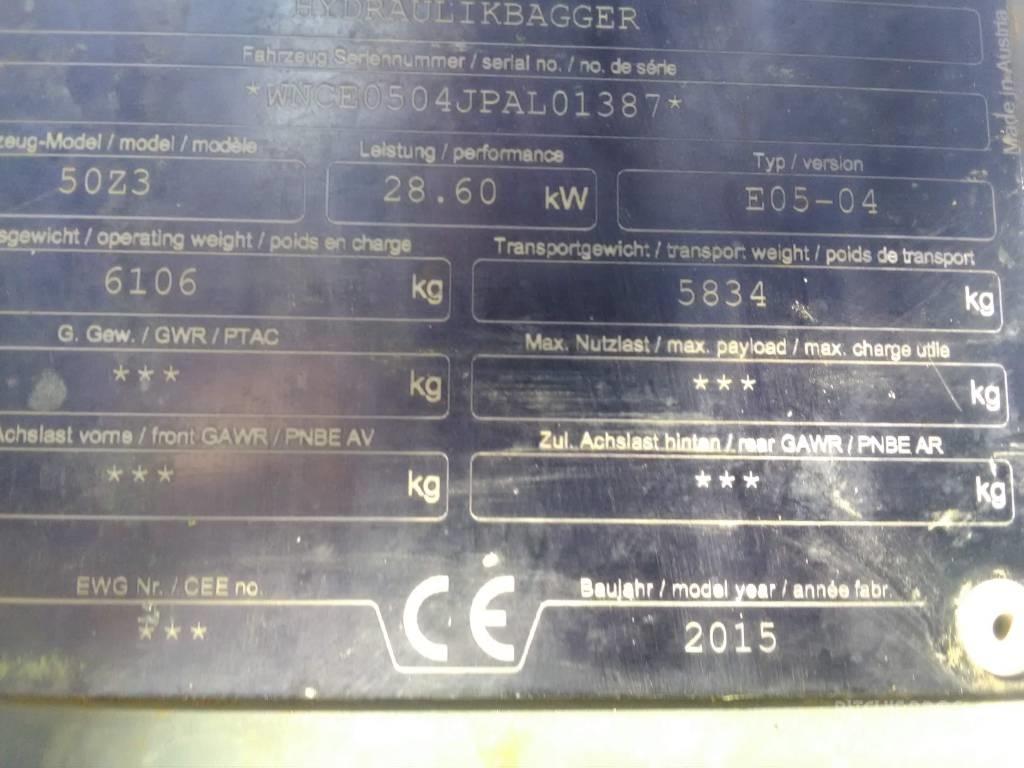 Wacker Neuson 50 Z3 Minikaivukoneet < 7t