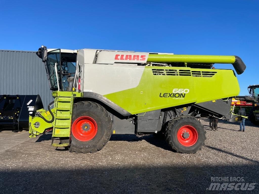 CLAAS Lexion 660 Leikkuupuimurit