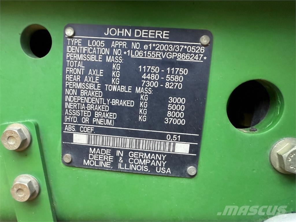 John Deere 6155R Muut maatalouskoneet