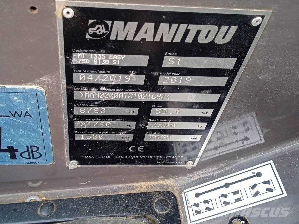 Manitou MT 1335 Kurottajat