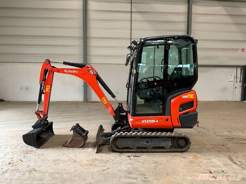 Kubota KX 018-4 Minikaivukoneet < 7t