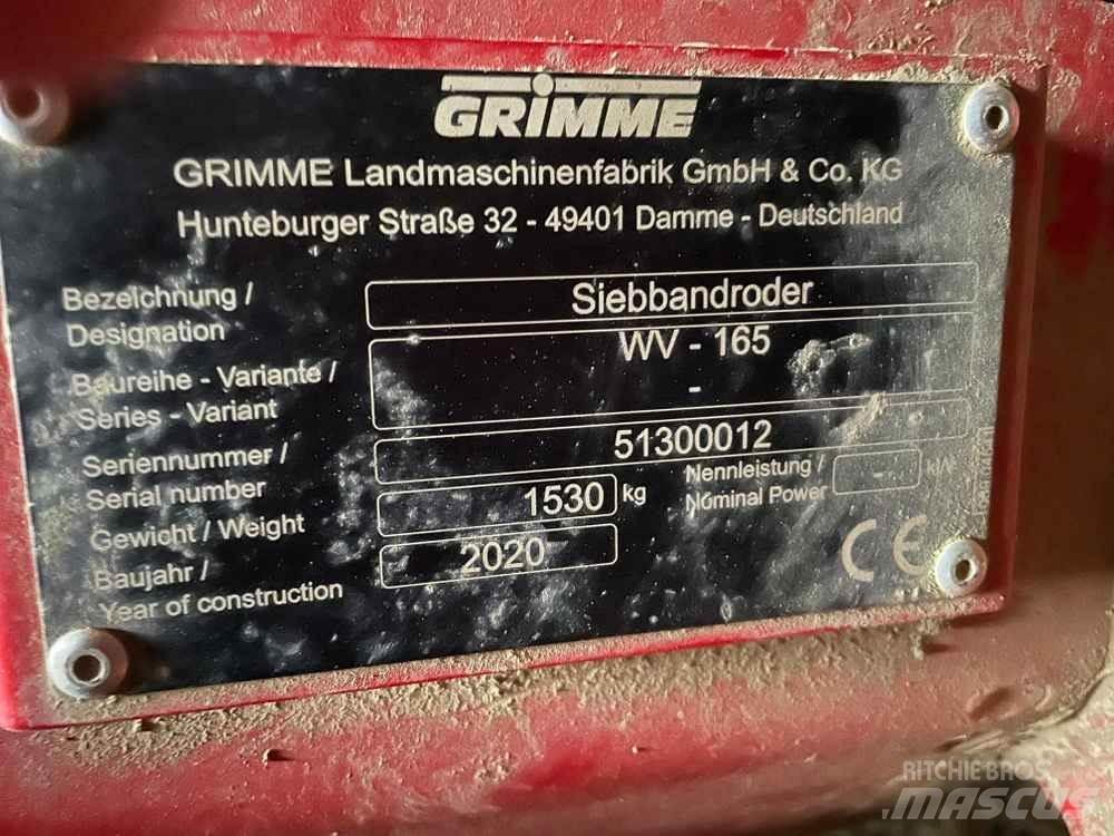 Grimme WV 165 Muut maatalouskoneet