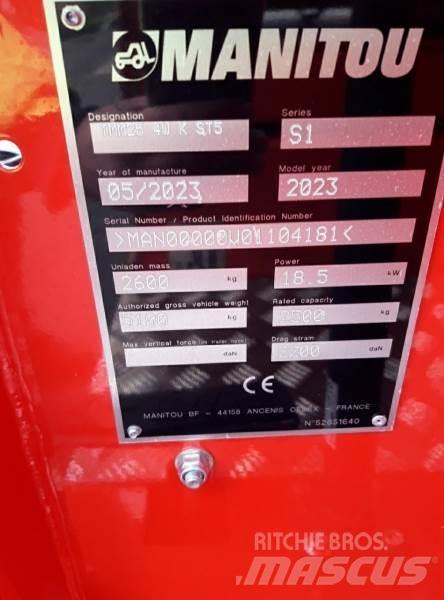 Manitou TMM25 4W Ajoneuvotrukit