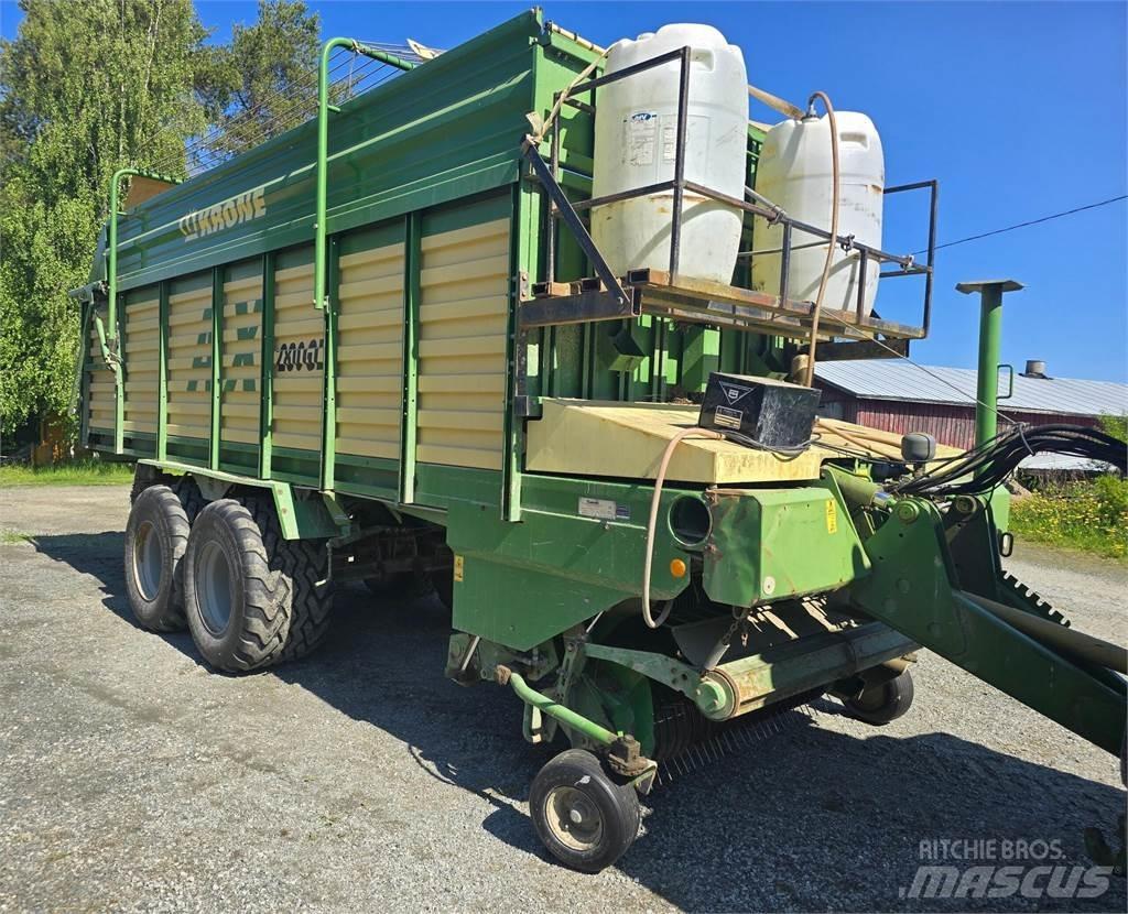 Krone AX 280 GL Keräävät noukinvaunut ja silppurivaunut