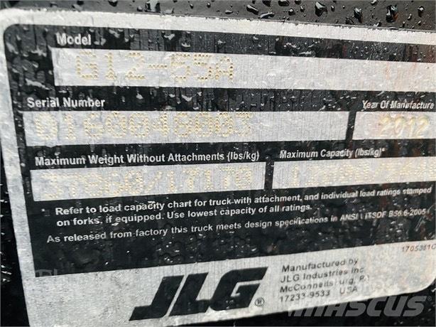 JLG G 12-55 A Kurottajat
