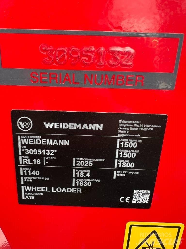 Weidemann 1140 Yleiskuormaajat